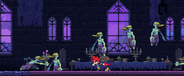 Flynn doing battle with claws, displaying screen shaking but satisfying impact