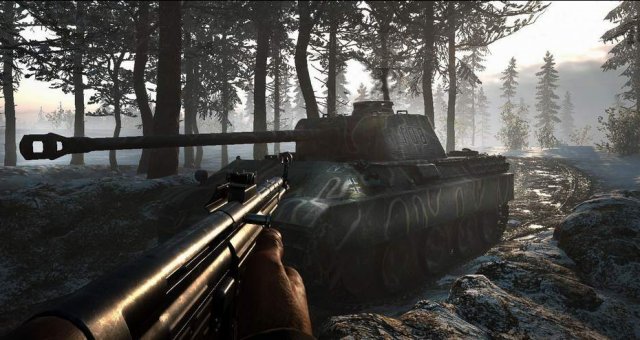 A tank in Hell Lets Loose