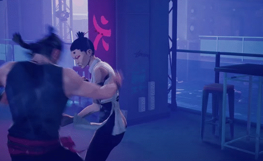 The character from Sifu unleashes a multipack of whoopass on their opponent. Devastating kung fu