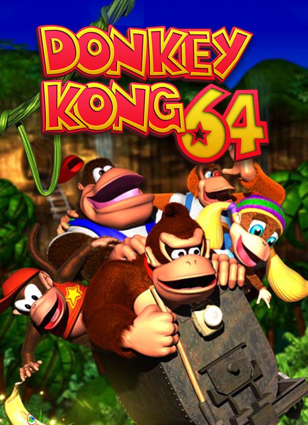The cover for Donkey Kong 64