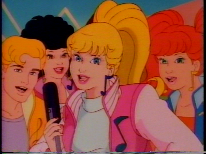 Barbie and the Rockers performing at the Malt Shop