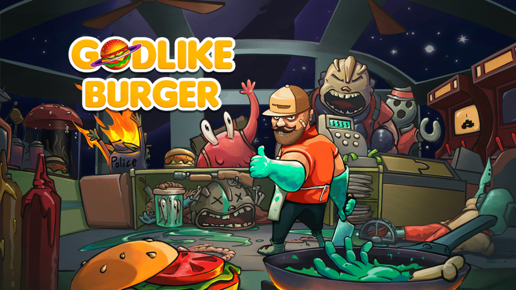 It's the Godlike Burger Gang. Everyone is covered in sci-fi slop.