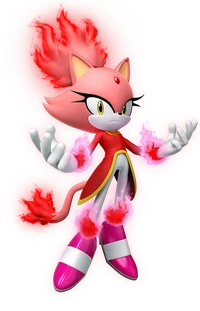 Official render of Burning Blaze