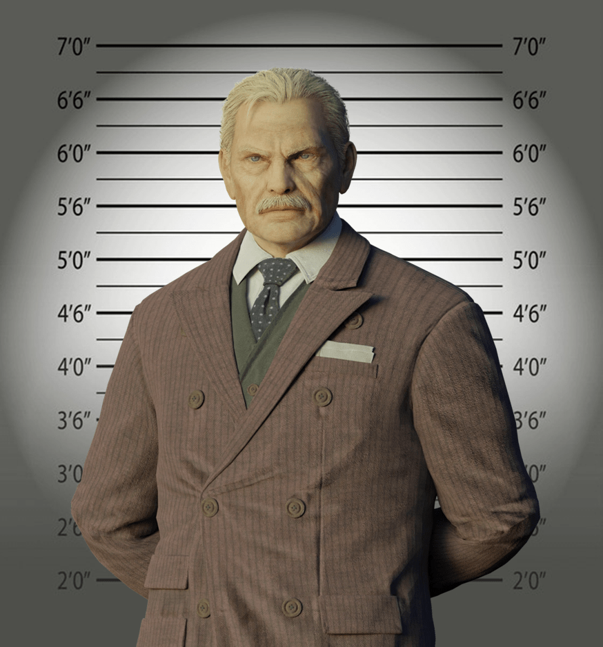 Suspect number five, president shinra senior